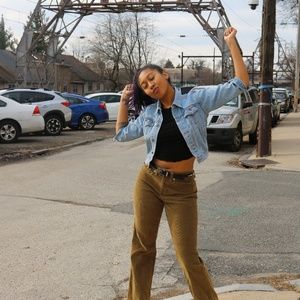Old Navy Dungarees Cropped Jean Jacket